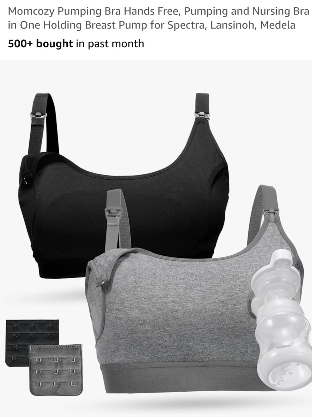 Momcozy brand new never used nursing bras size M